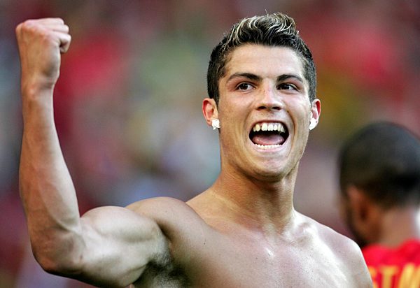 Fussball International Euro 2004 Cristiano RONALDO (POR)