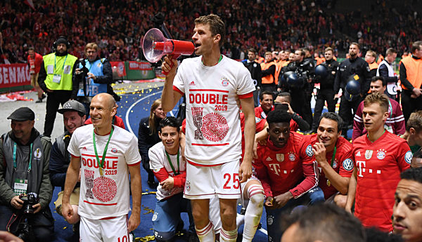 FUSSBALL DFB POKAL FINALE 18/19: RB Leipzig - FC Bayern Muenchen