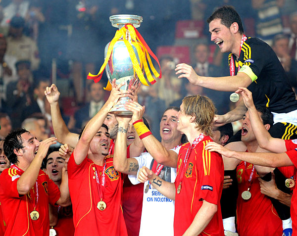 Fussball Euro 2008: Deutschland - Spanien