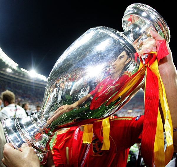 Fussball Euro 2008: Deutschland - Spanien