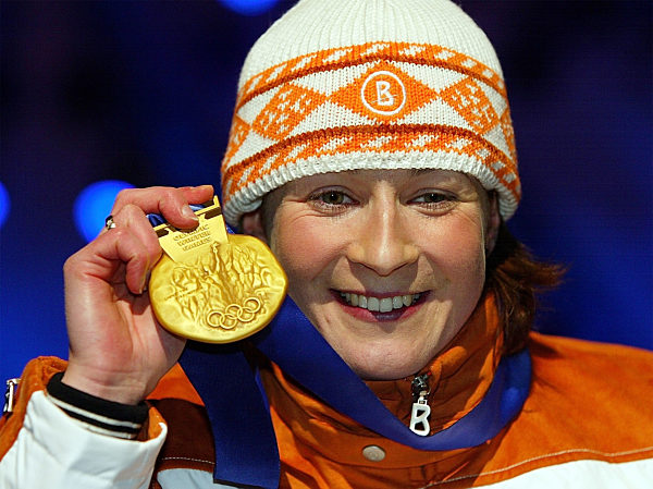 Olympische Winterspiele 2002 Siegerehrung Eisschnell-Lauf