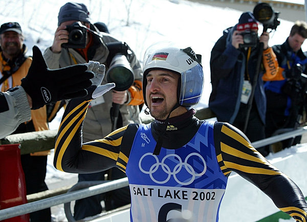 Olympische Winterspiele 2002  Rodeln