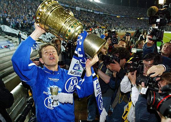 DFB-Pokalfinale: Schalke 04 - Bayer 04 Leverkusen, Jubel