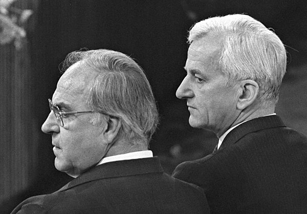Helmut Kohl und Richard von Weizsäcker
