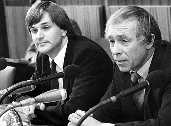 Peter Hintze und Heiner Geißler