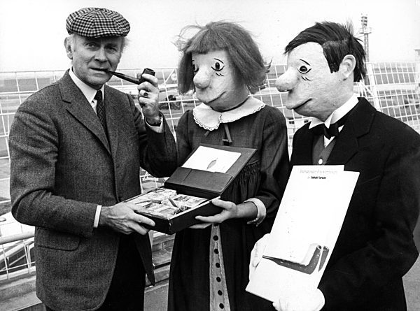 Loriot begegnet seinen Geschöpfen