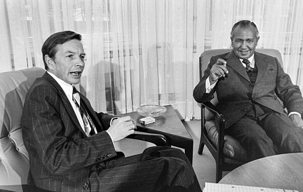 Anwar El-Sadat zu Besuch in Deutschland 1976