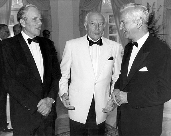 Birthday reception for Walter Scheel