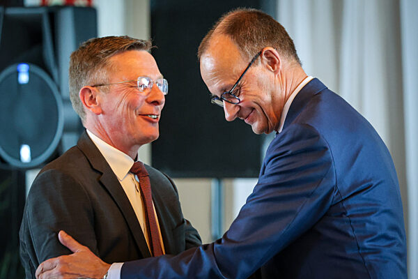 Wahlkampf CDU Bremen mit dem Bundesvorsitzenden Merz