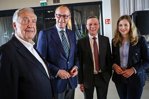 Wahlkampf CDU Bremen mit dem Bundesvorsitzenden Merz