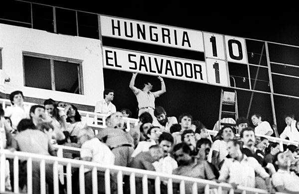 Fußball WM 1982 - Ungarn - El Salvador 10:1