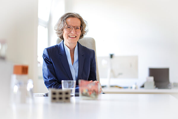 Fototermin mit Bauministerin Ina Scharrenbach