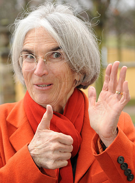 Die Bestseller-Autorin Donna Leon, aufgenommen am Montag (16.02...