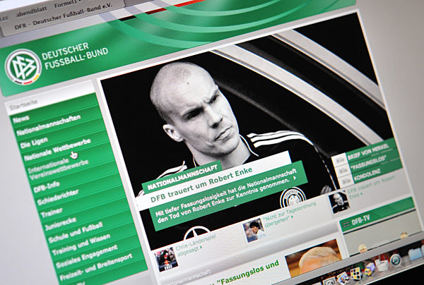 Auf der Internetseite des DFB (Deutscher Fußball Bund) wird am Mittwoch (11...