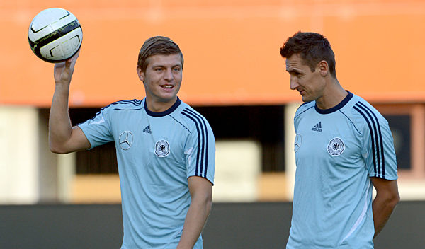 Fußball-Nationalmannschaft trainiert in Wien