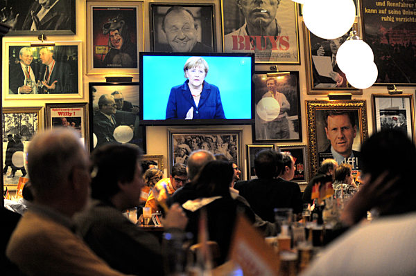 Public-Viewing Fernsehduell