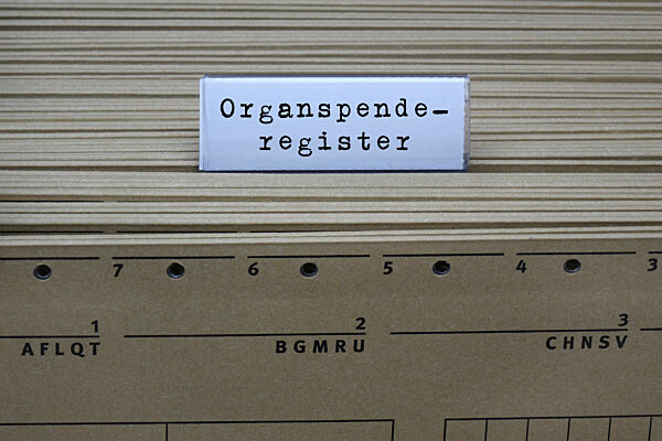 Haengeregister und Organspenderegister