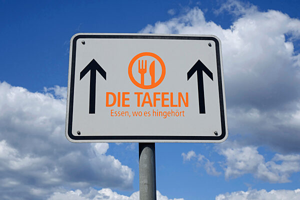 Wegweiser Zur Tafel