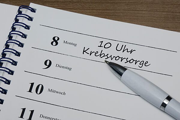 Kalendereintrag 10 Uhr Krebsvorsorge