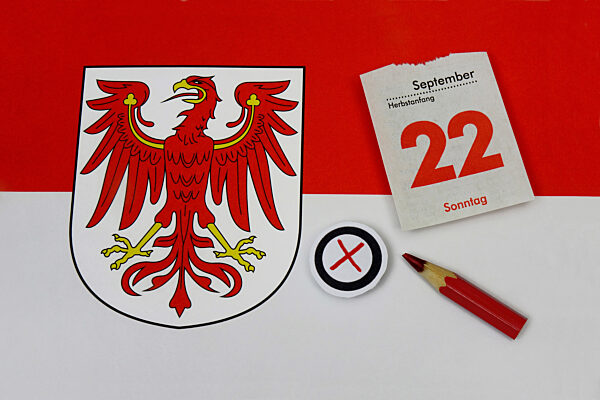Landtagswahl am 22. September in Brandenburg