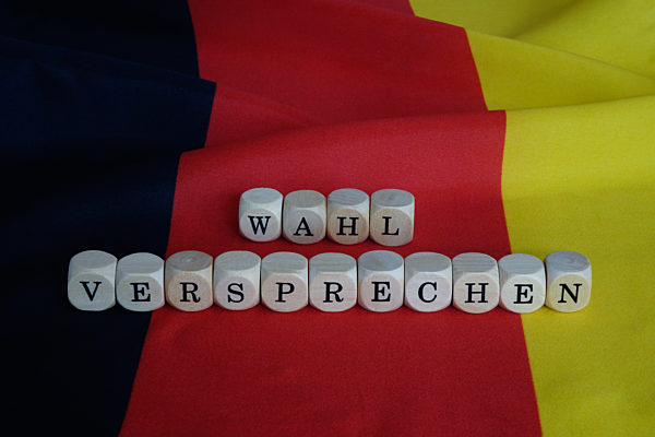 ILLUSTRATION - Wahlversprechen