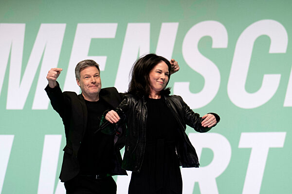 Annalena Baerbock, Robert Habeck - Gruene Wahlkampagne