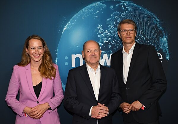 ":newstime" – Empfang der ProSieben- und SAT.1-Politikredaktion