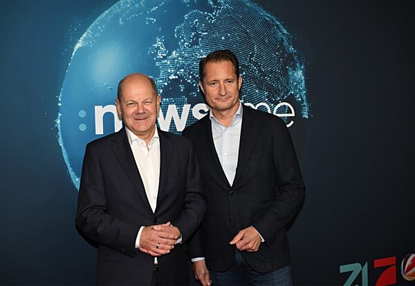 ":newstime" – Empfang der ProSieben- und SAT.1-Politikredaktion