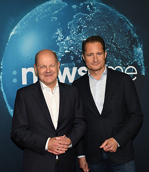 ":newstime" – Empfang der ProSieben- und SAT.1-Politikredaktion