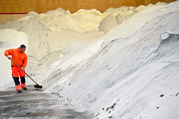 Salzvorräte für den Winter - Oranienburg