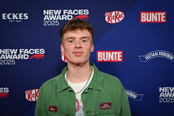 Verleihung der New Faces Award für Musik
