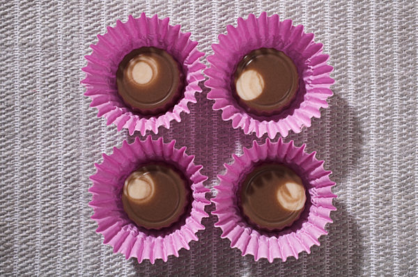 Pralinen; Papierförmchen;