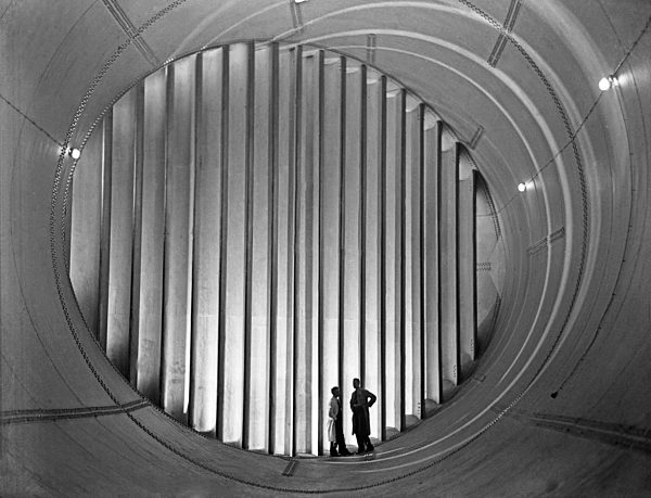 In der Aerodynamische Versuchsanstalt in Göttingen; Deutschland 1930er Jahre