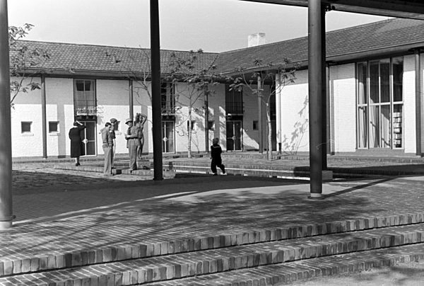 Architektur in der Künstlersiedlung Düsseldorf Schlageterstadt; Deutschland 1930er Jahre. Archtecture at artists' colony Duesseldorf Schlageterstadt; Germany 1930s.