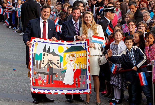 Luxemburg: Hochzeit von Prinz Guillaume und Prinzessin Stephanie