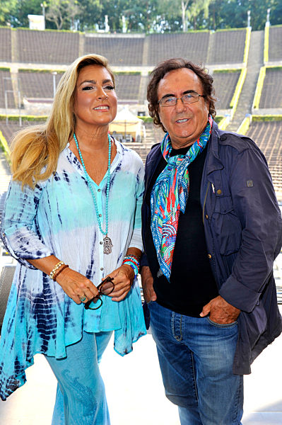 Berlin: Vor dem Konzert: Al Bano und Romina Power