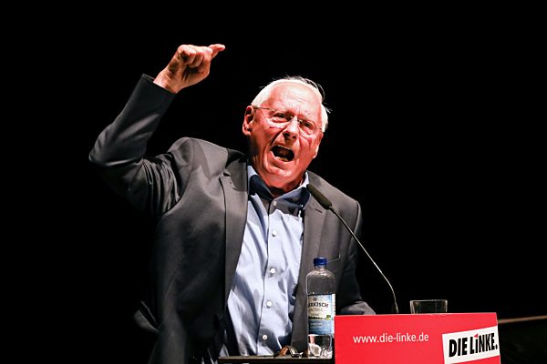 Oskar Lafontaine Rede bei der Veranstaltung 10 Jahre Die Linke