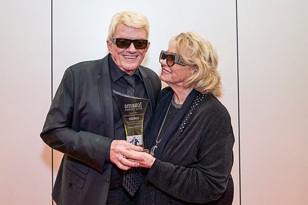 Heino und Hannelore beim smago! Award 2019 in Berlin