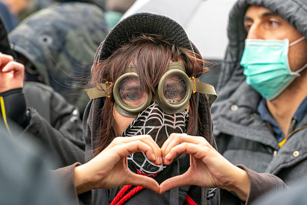 Nicht genehmigte Großdemo gegen die Corona-Maßnahmen in Berlin