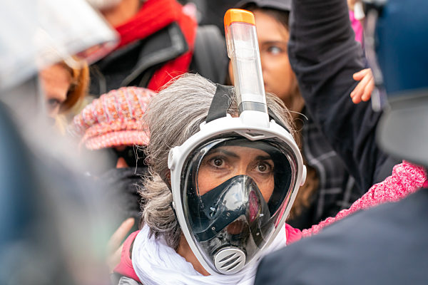 Nicht genehmigte Großdemo gegen die Corona-Maßnahmen in Berlin