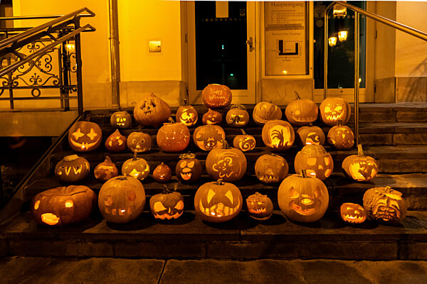 Halloween 2021 - Kürbisse in Teltow