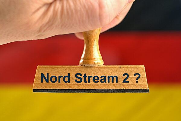 Symbolischer Stempel Nord Stream 2 ?