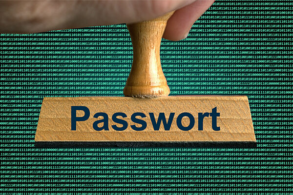 Symbolischer Stempel Passwort