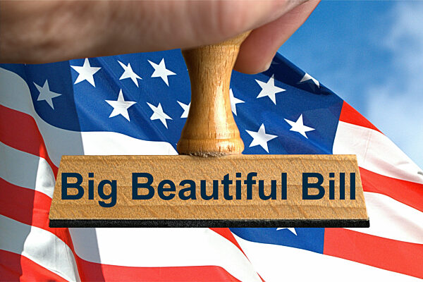 Symbolischer Stempel Big Beautiful Bill