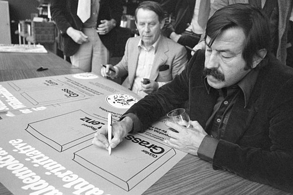 Siegfried Lenz und Guenter Grass