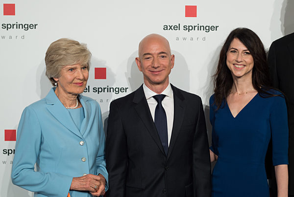 Verleihung des Axel Springer Award 2018 in Berlin am 24.04.2018