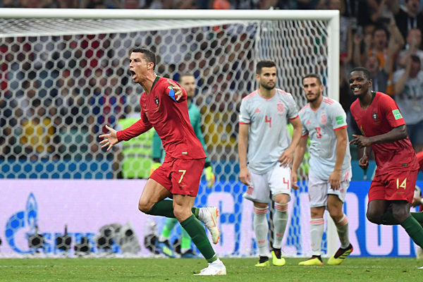 FIFA World Cup 2018 / Vorrunde /
Portugal-Spanien 3-3