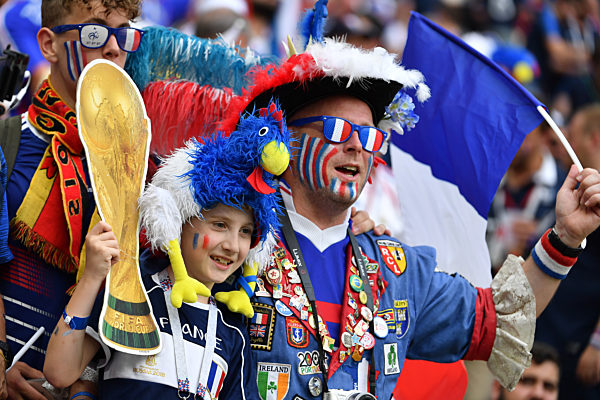 FIFA World Cup 2018 / Finale / Frankreich - Kroatien 4-2.