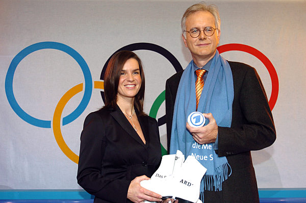 Harald  SCHMIDT moderiert bei Olympia 2006