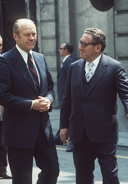 Gerald Ford and Henry Kissinger